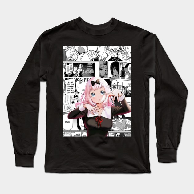 Chika Fujiwara Long Sleeve T-Shirt by Jinwoo